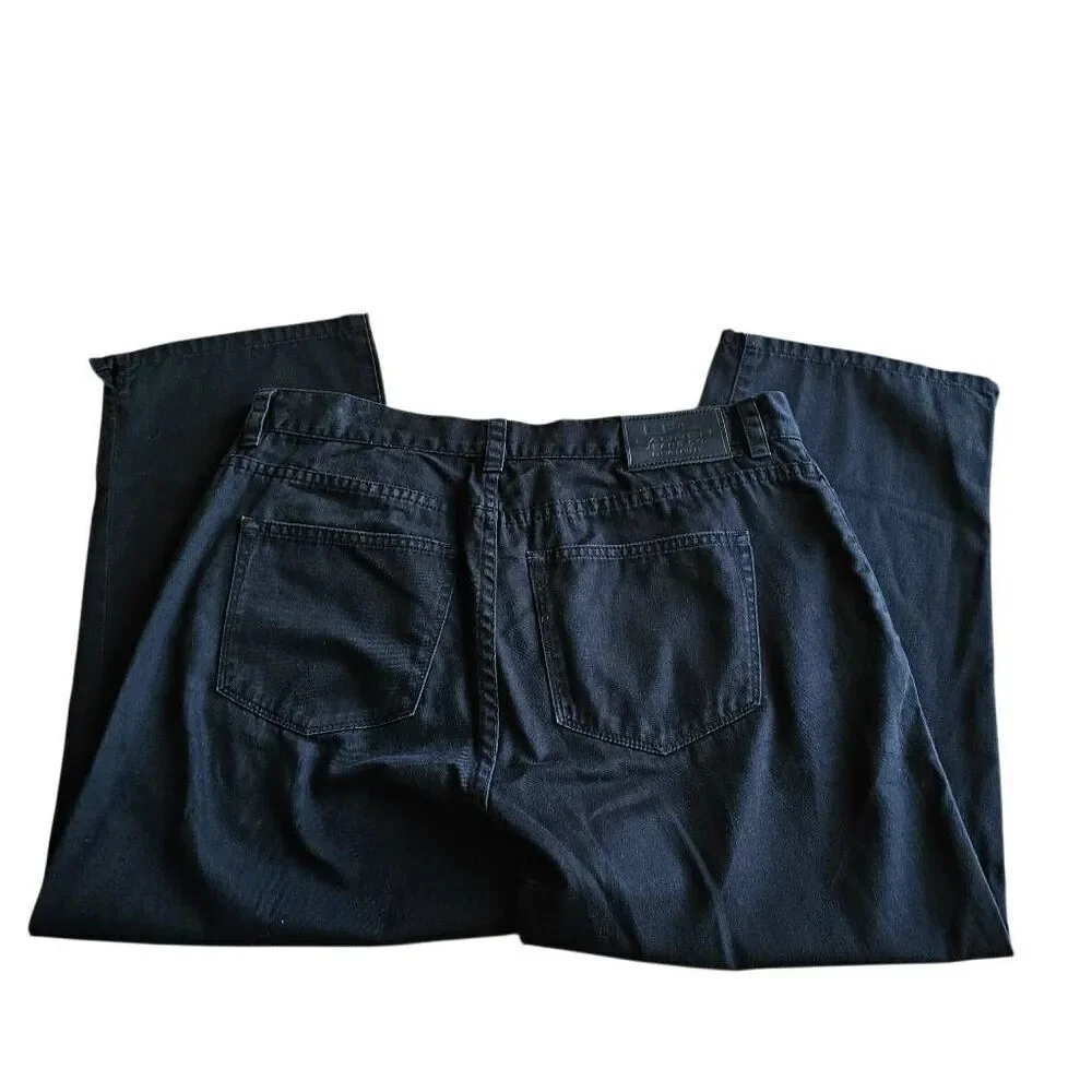 LRL lauren jeans co Ralph Lauren Sz 6 black classic midcaft jeans pants